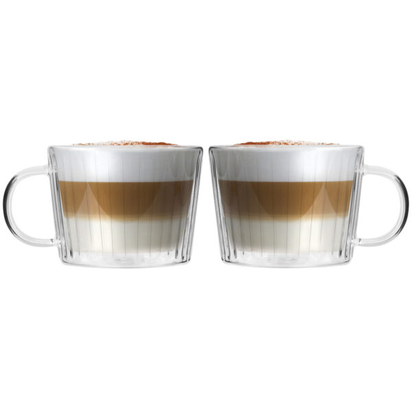 Komplet 2 filiżanek z podwójną ścianką 250 ml Livio Duo 1647
