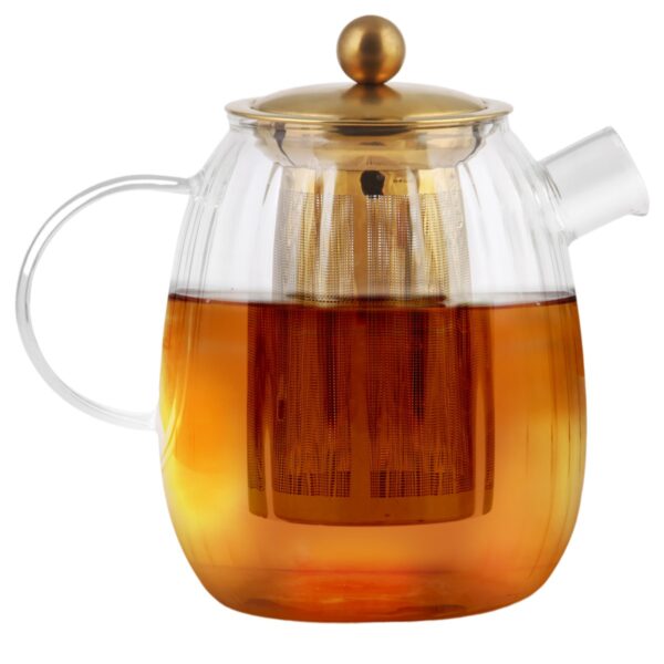 Zaparzacz do herbaty 1000 ml Tulip złoty mat 29316