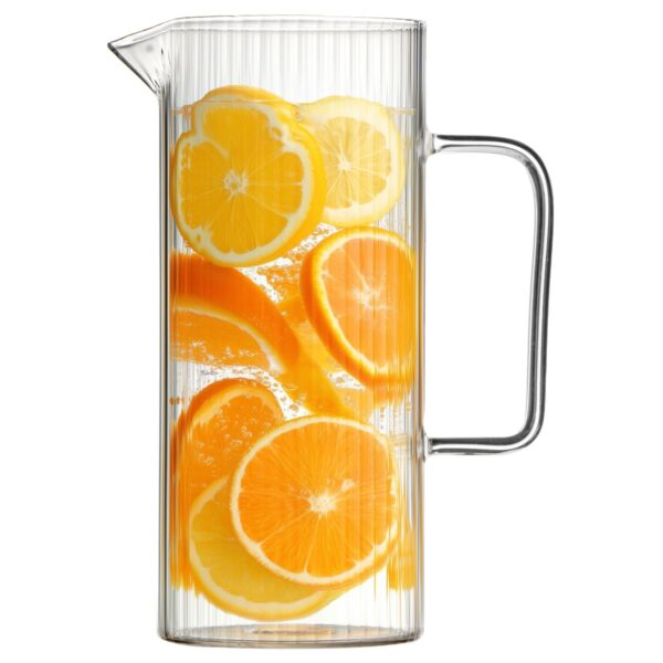 Dzbanek ryflowany z uchem 1500ml Livio 1845